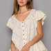 Bohemian Ruffle Lace Top - alldeserved.com