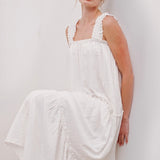 Summer Dream Swiss Dot Maxi Dress - alldeserved.com