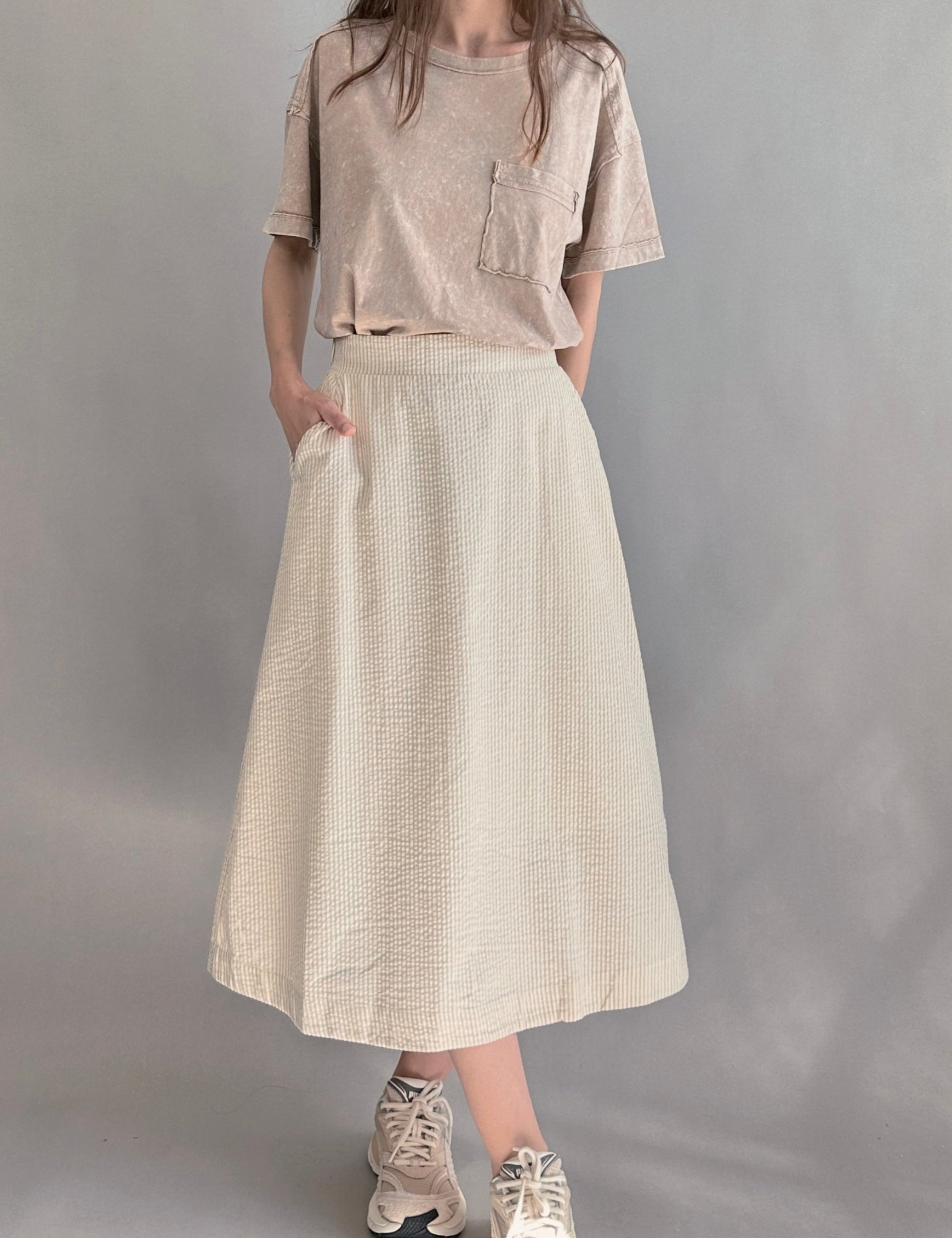 Morning Pages Midi Skirt - alldeserved.com
