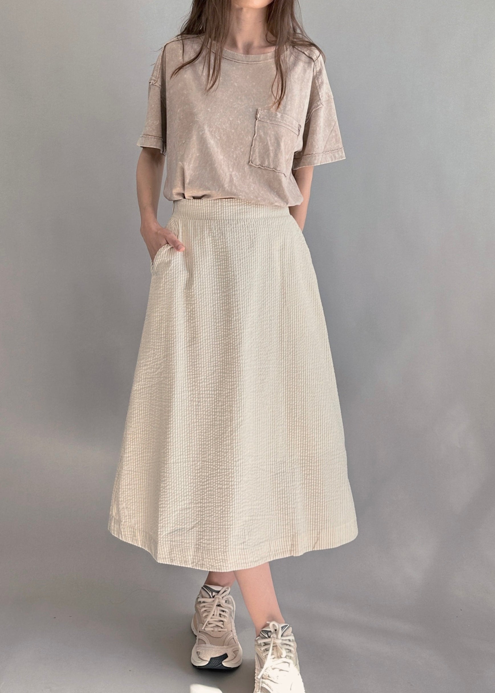 Morning Pages Midi Skirt - alldeserved.com