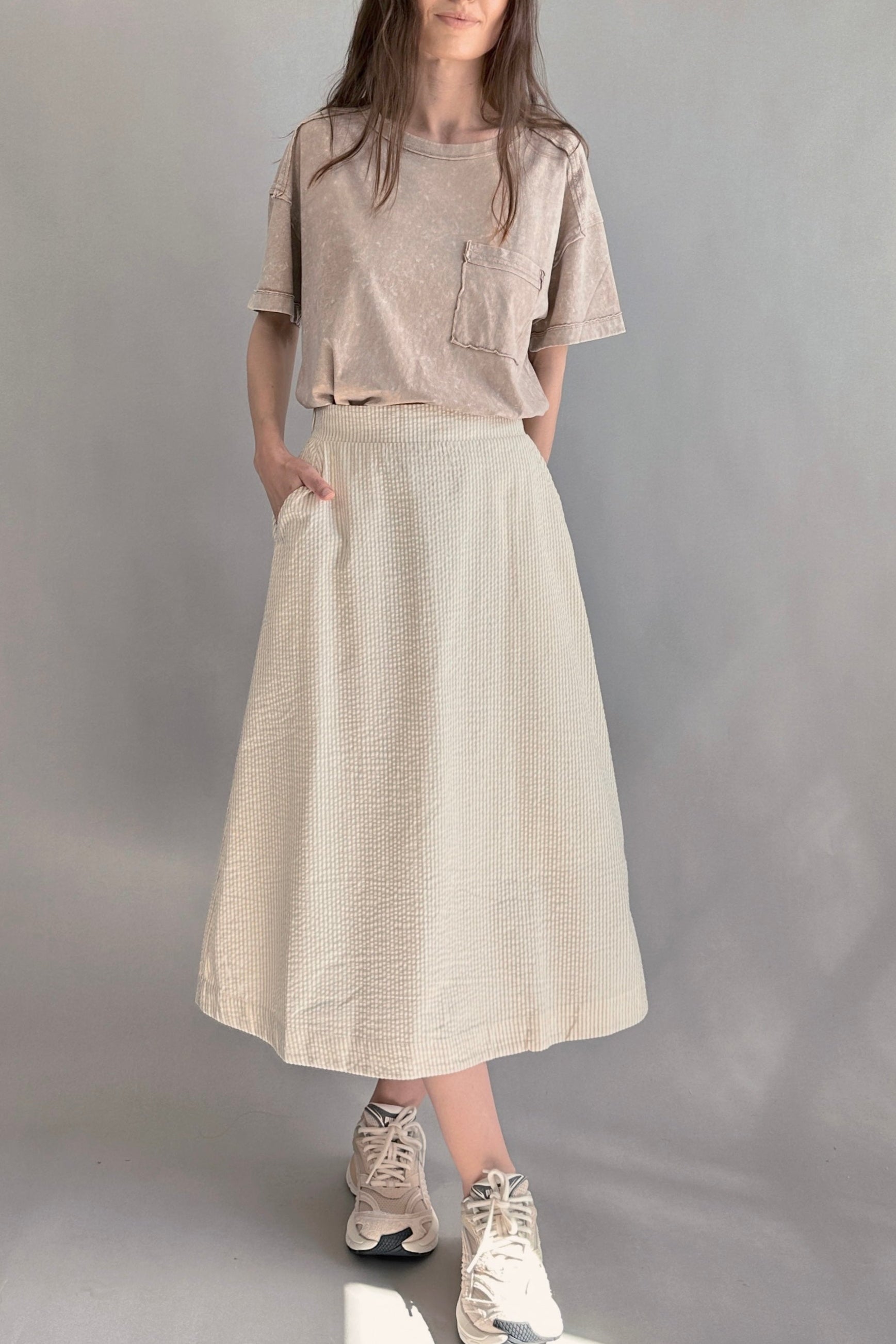 Morning Pages Midi Skirt - alldeserved.com