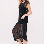 Sahara Mesh Sweater Dress - alldeserved.com
