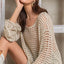 Hailee Mesh Knit Sweater Top - alldeserved.com
