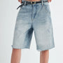 Cruisin Long Baggy Denim Shorts - alldeserved.com