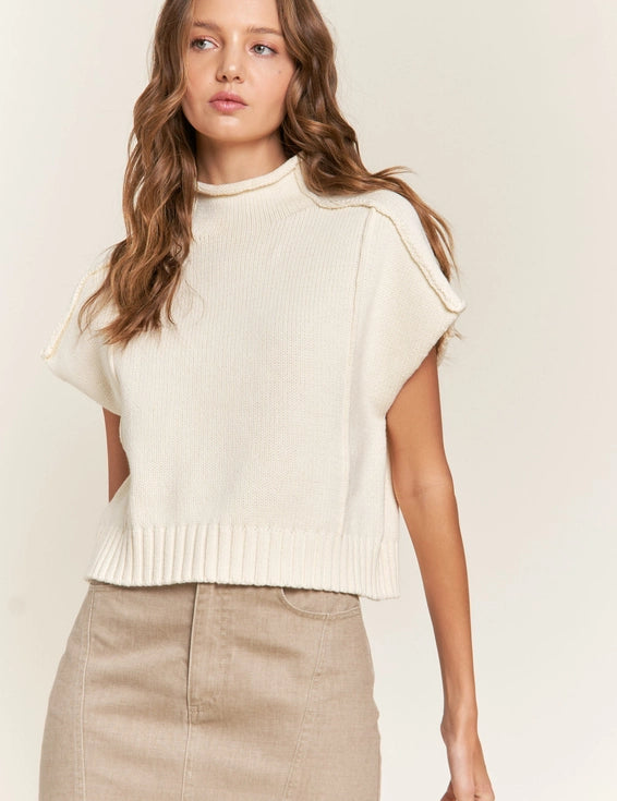 Freya Short Sleeve Sweater - alldeserved.com