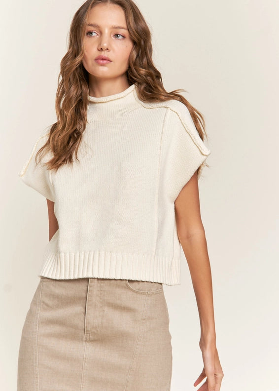 Freya Short Sleeve Sweater - alldeserved.com