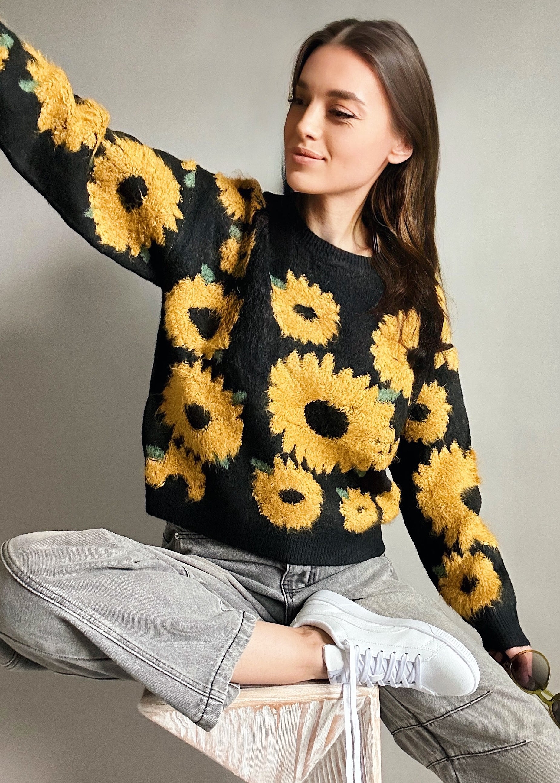 Harvest Bloom Knit Sweater - alldeserved.com