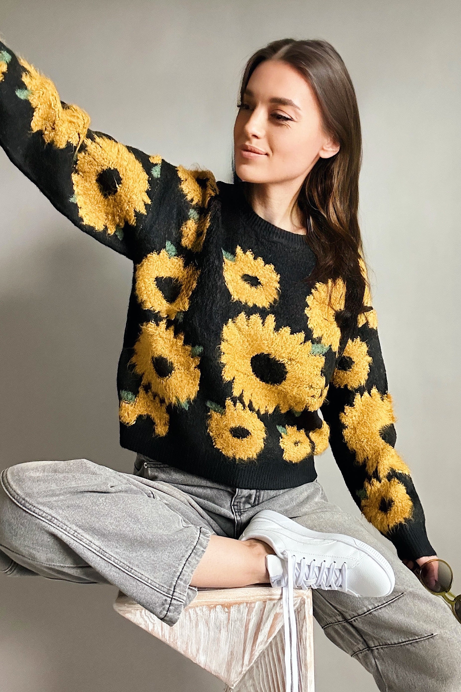 Harvest Bloom Knit Sweater - alldeserved.com