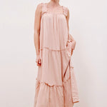Summer Dream Swiss Dot Maxi Dress - alldeserved.com