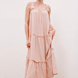 Summer Dream Swiss Dot Maxi Dress - alldeserved.com