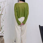 Daphne Lightweight Sheer Sweater - alldeserved.com