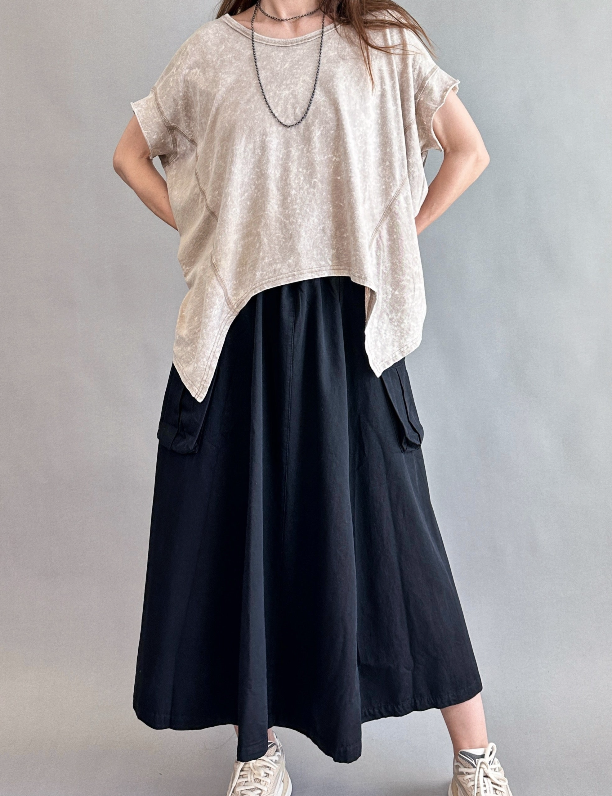 Trinity Flowy Oversized Top - alldeserved.com