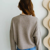 Hailey Button Down Cardigan - Mocha