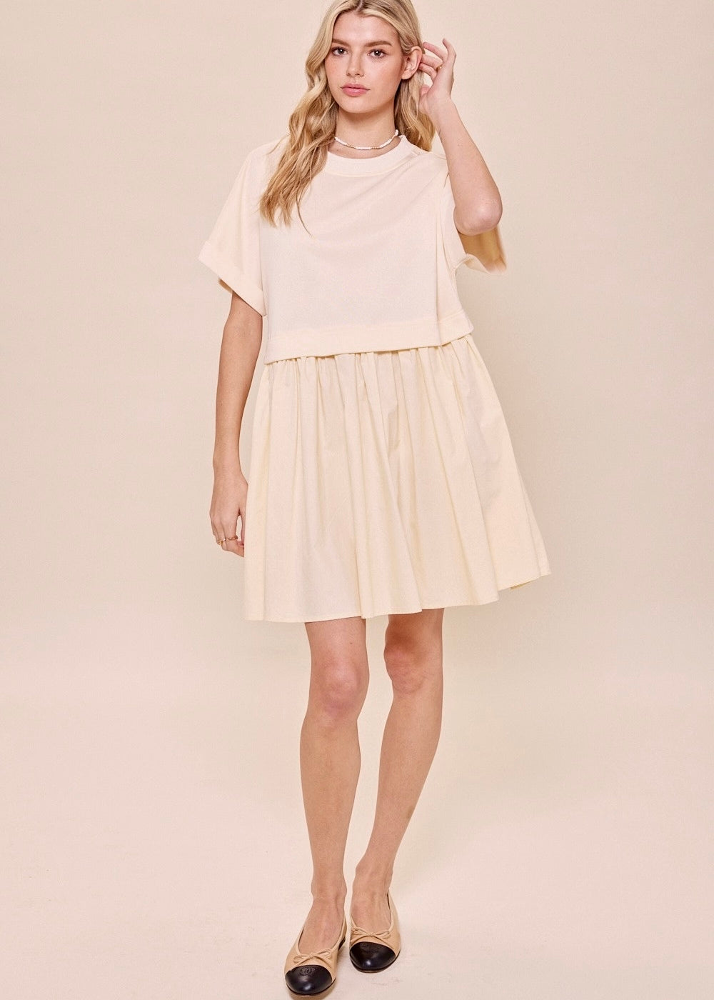 Soft Blend Mini Dress - alldeserved.com