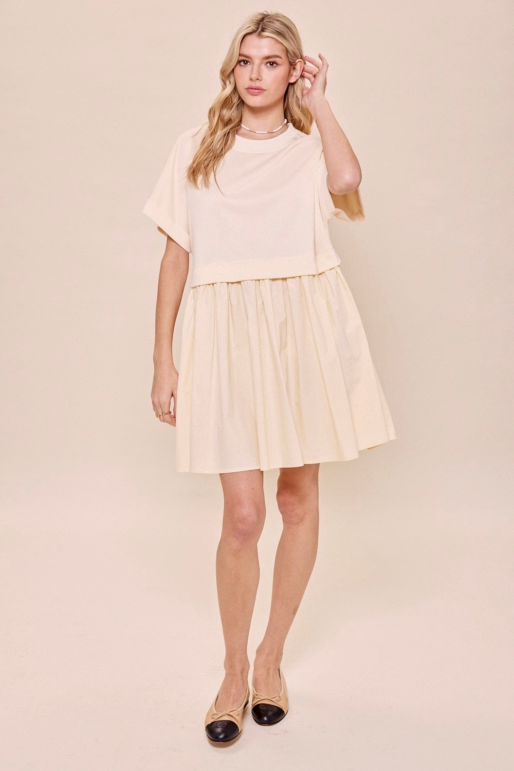 Soft Blend Mini Dress - alldeserved.com
