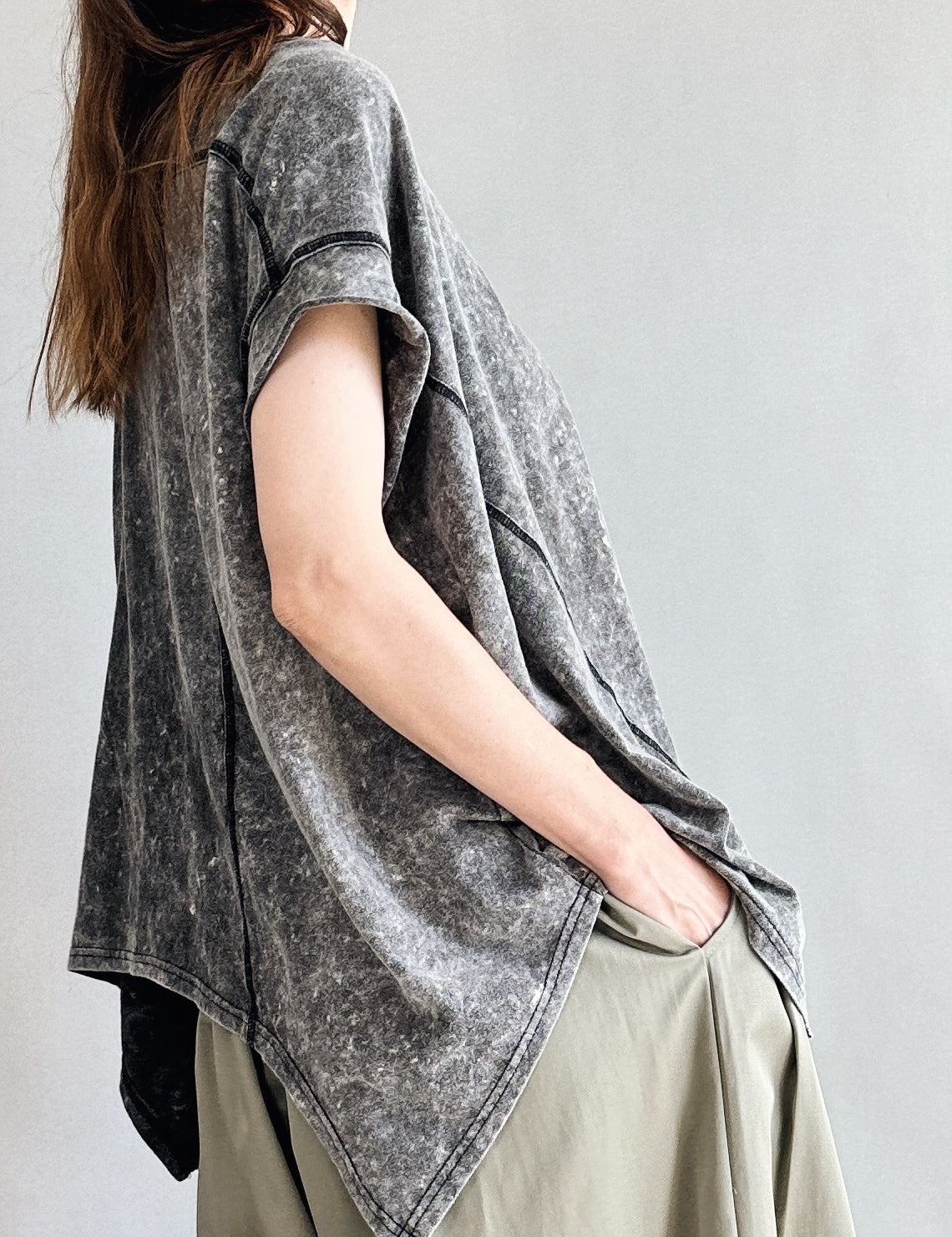 Trinity Flowy Oversized Top - alldeserved.com