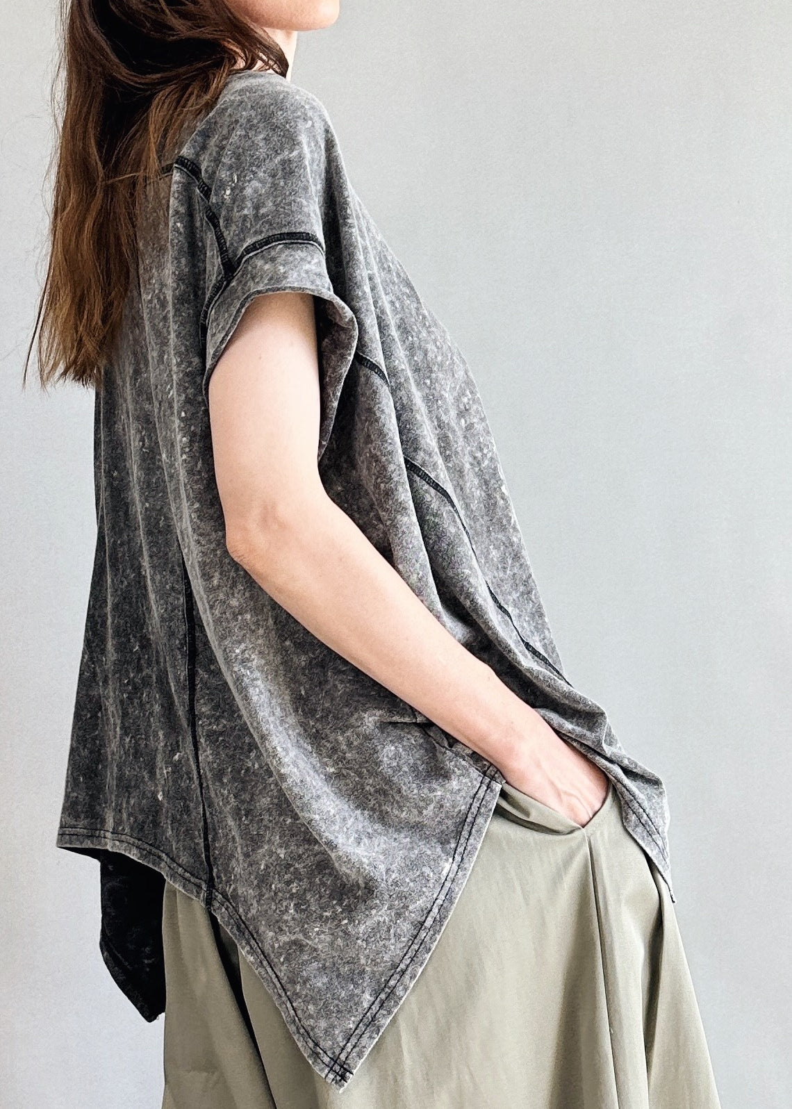 Trinity Flowy Oversized Top - alldeserved.com