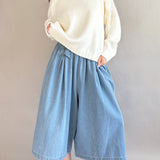 Cozy Fringe Sweater - Cream