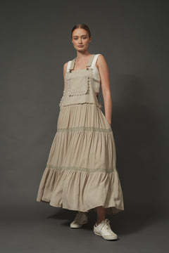 Willow Tiered Overall Dress - alldeserved.com