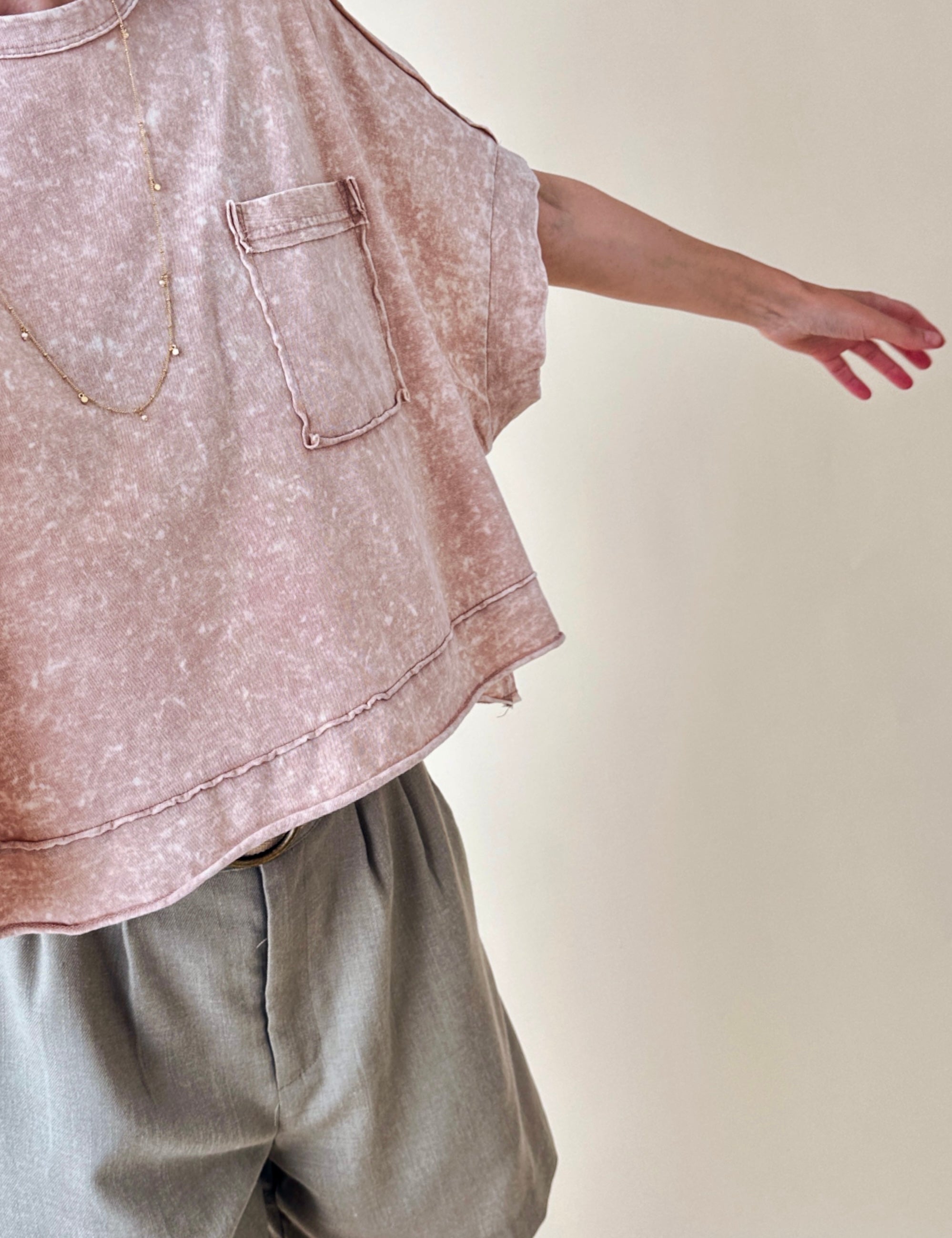 Hot Season Oversized Cropped T-Shirt - alldeserved.com