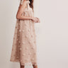 Arianna 3D Dot Midi Dress - alldeserved.com