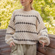 Textured Knit Balloon Sleeve Sweater - alldeserved.com