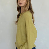 Hailey Button Down Cardigan - Moss
