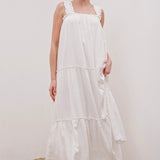 Summer Dream Swiss Dot Maxi Dress - alldeserved.com