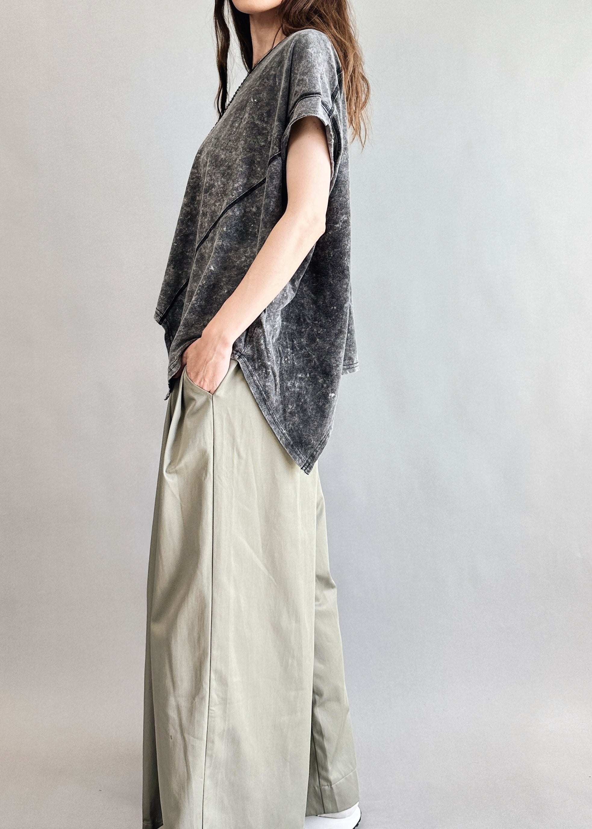 Trinity Flowy Oversized Top - alldeserved.com