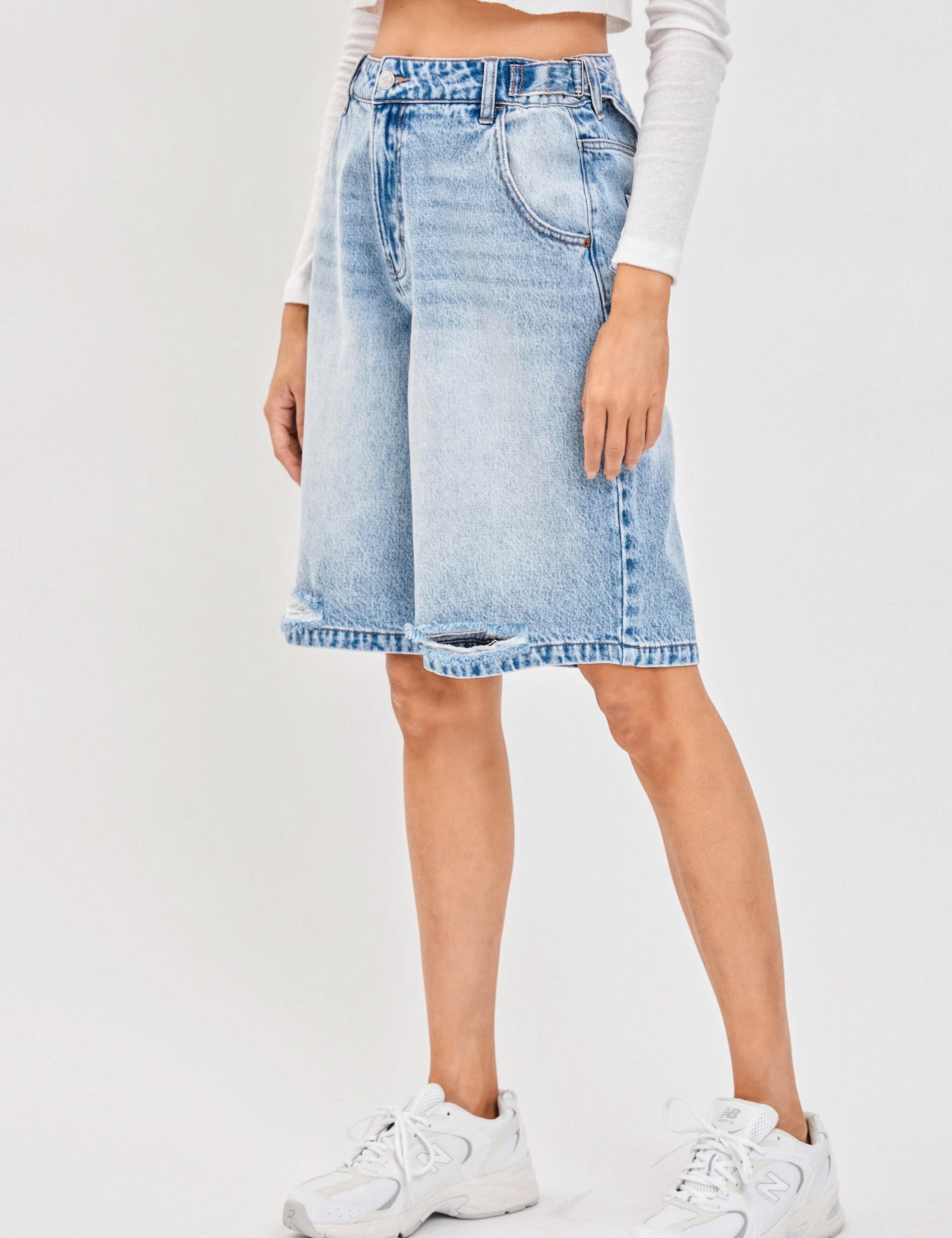 Billie Baggy Denim Shorts - alldeserved.com