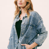 Porta Swing Oversized Denim Jacket - alldeserved.com