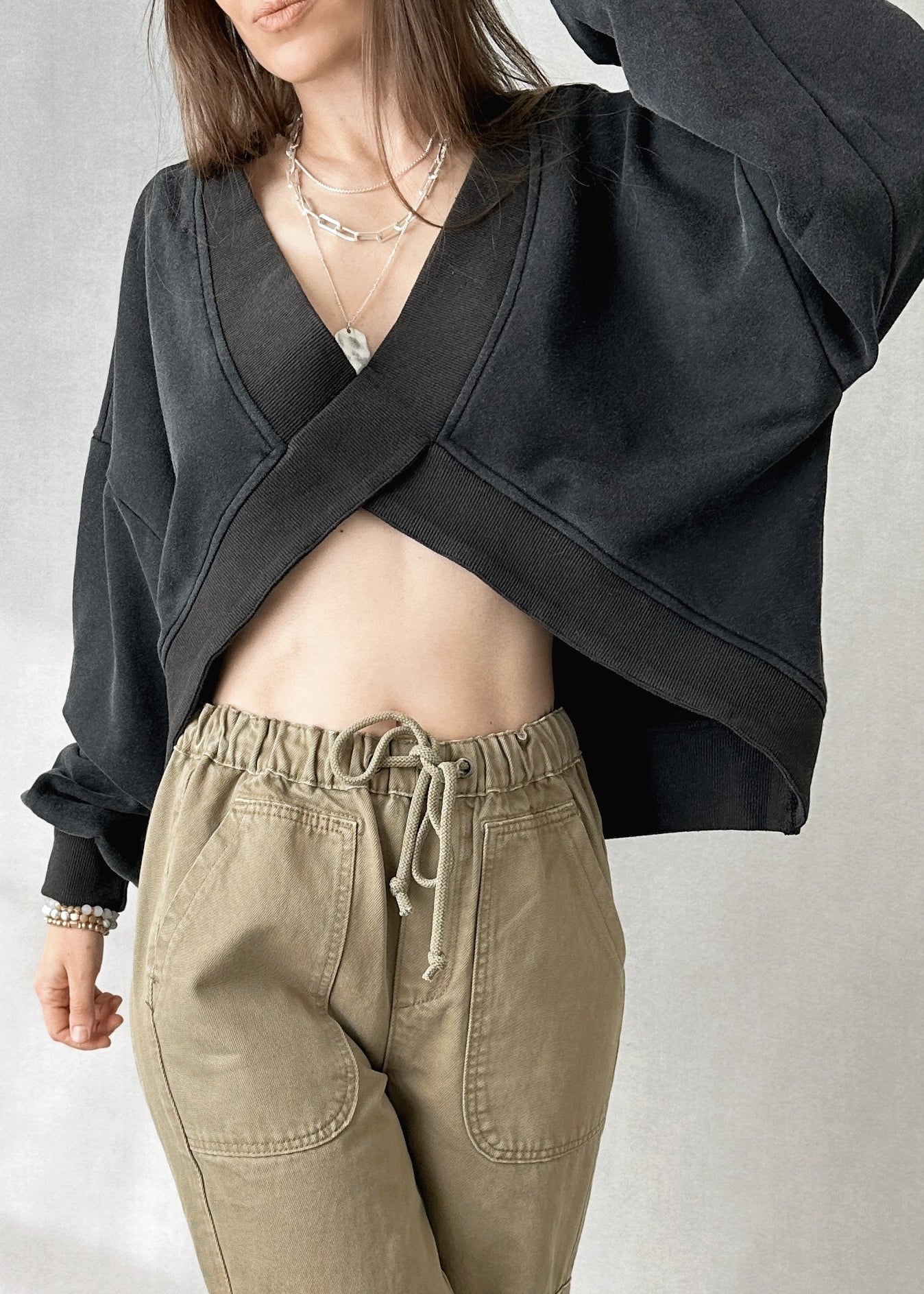 Astor Cropped Sweatshirt - alldeserved.com