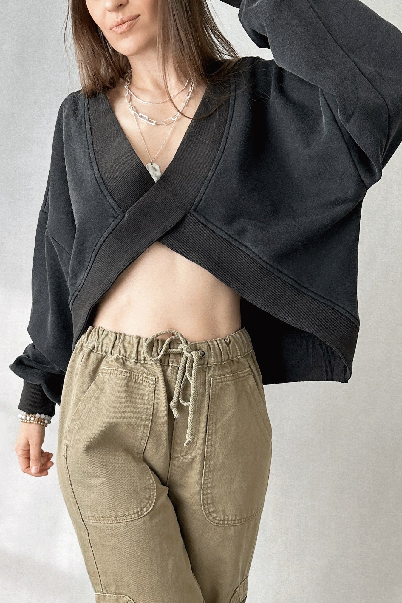 Astor Cropped Sweatshirt - alldeserved.com