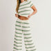 Sweet Talk Striped Sweater Set - alldeserved.com