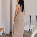 Mona Long Midi T-Shirt Dress - alldeserved.com