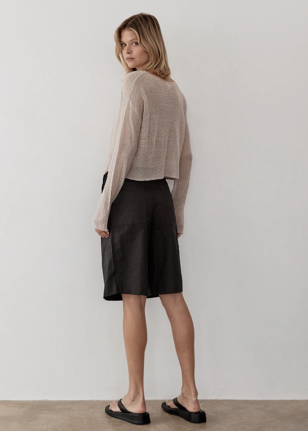 Daphne Lightweight Sheer Sweater - alldeserved.com