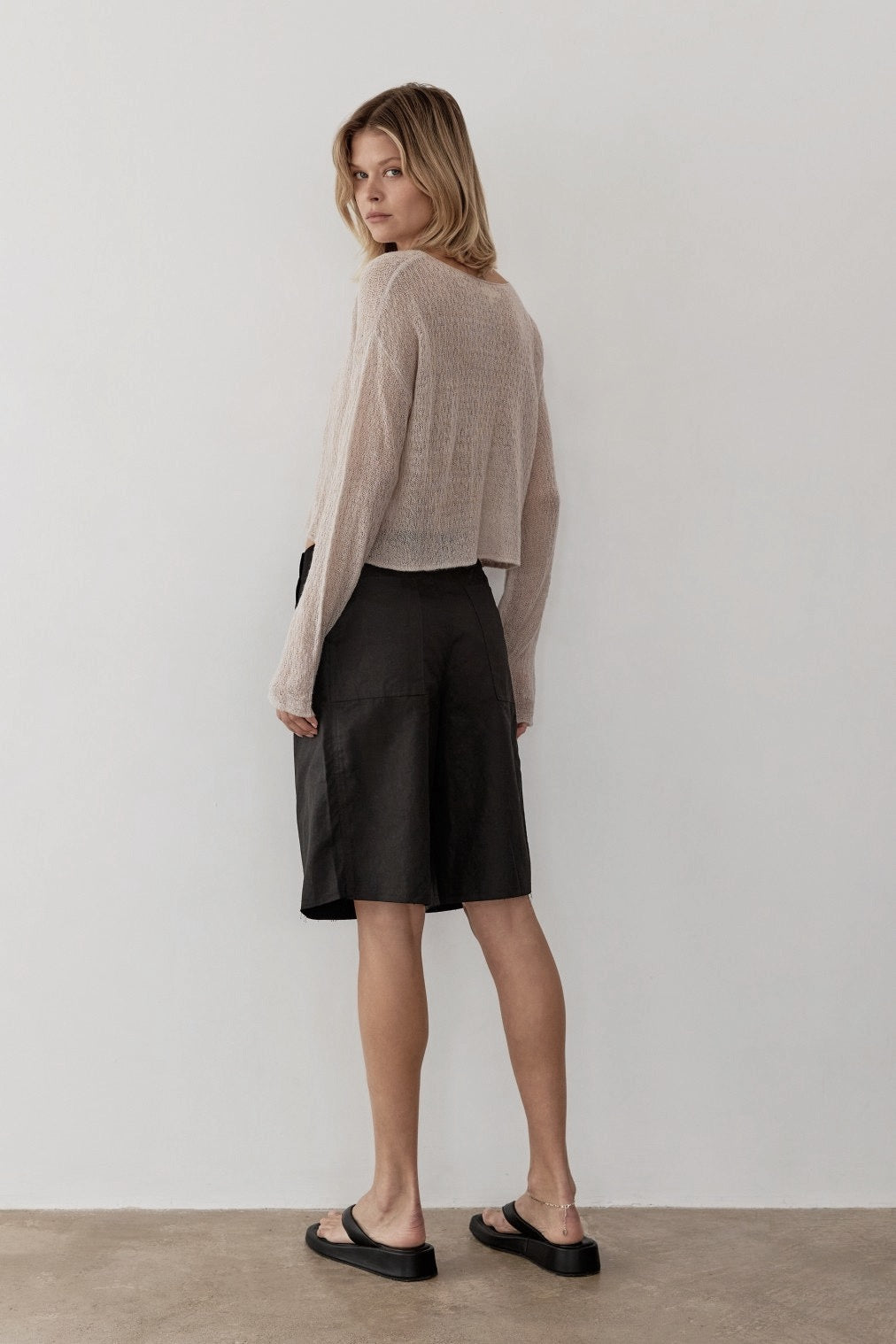 Daphne Lightweight Sheer Sweater - alldeserved.com