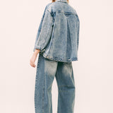 Porta Swing Oversized Denim Jacket - alldeserved.com