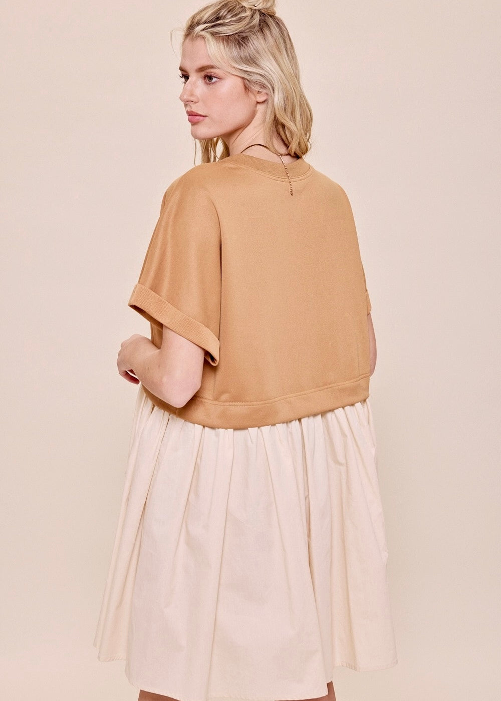 Soft Blend Mini Dress - alldeserved.com