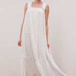 Summer Dream Swiss Dot Maxi Dress - alldeserved.com