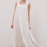 Summer Dream Swiss Dot Maxi Dress - alldeserved.com