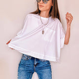 Hot Season Oversized Cropped T-Shirt - alldeserved.com