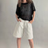 Donnie Wide-Leg Denim Bermuda Shorts - alldeserved.com