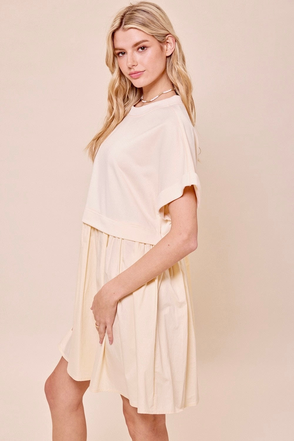 Soft Blend Mini Dress - alldeserved.com