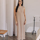 Mona Long Midi T-Shirt Dress - alldeserved.com