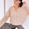 Things Between Piper Cardigan Natural - lifestyle front view
