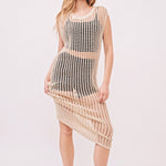 Sahara Mesh Sweater Dress - alldeserved.com