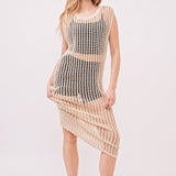 Sahara Mesh Sweater Dress - alldeserved.com