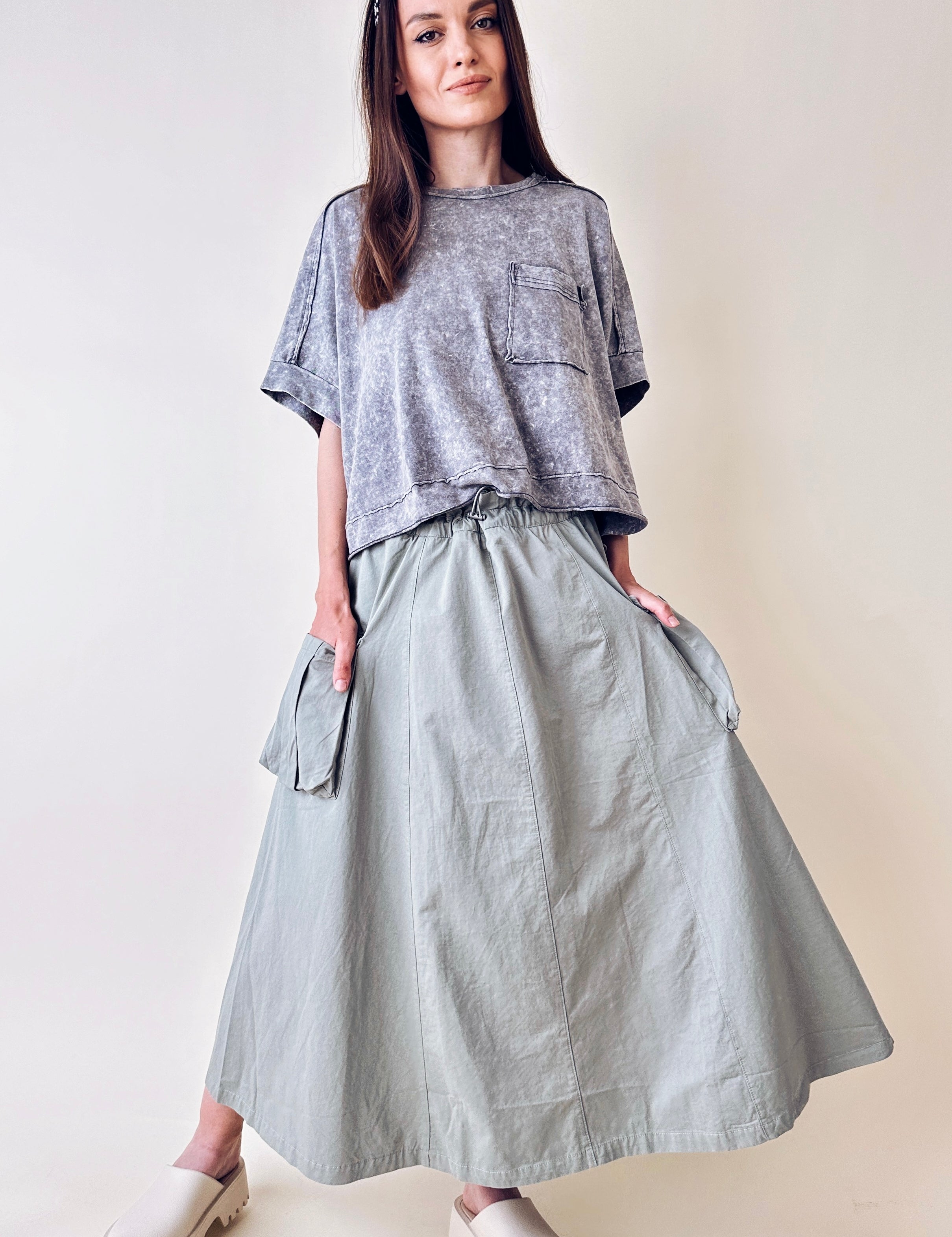Hot Season Oversized Cropped T-Shirt - alldeserved.com