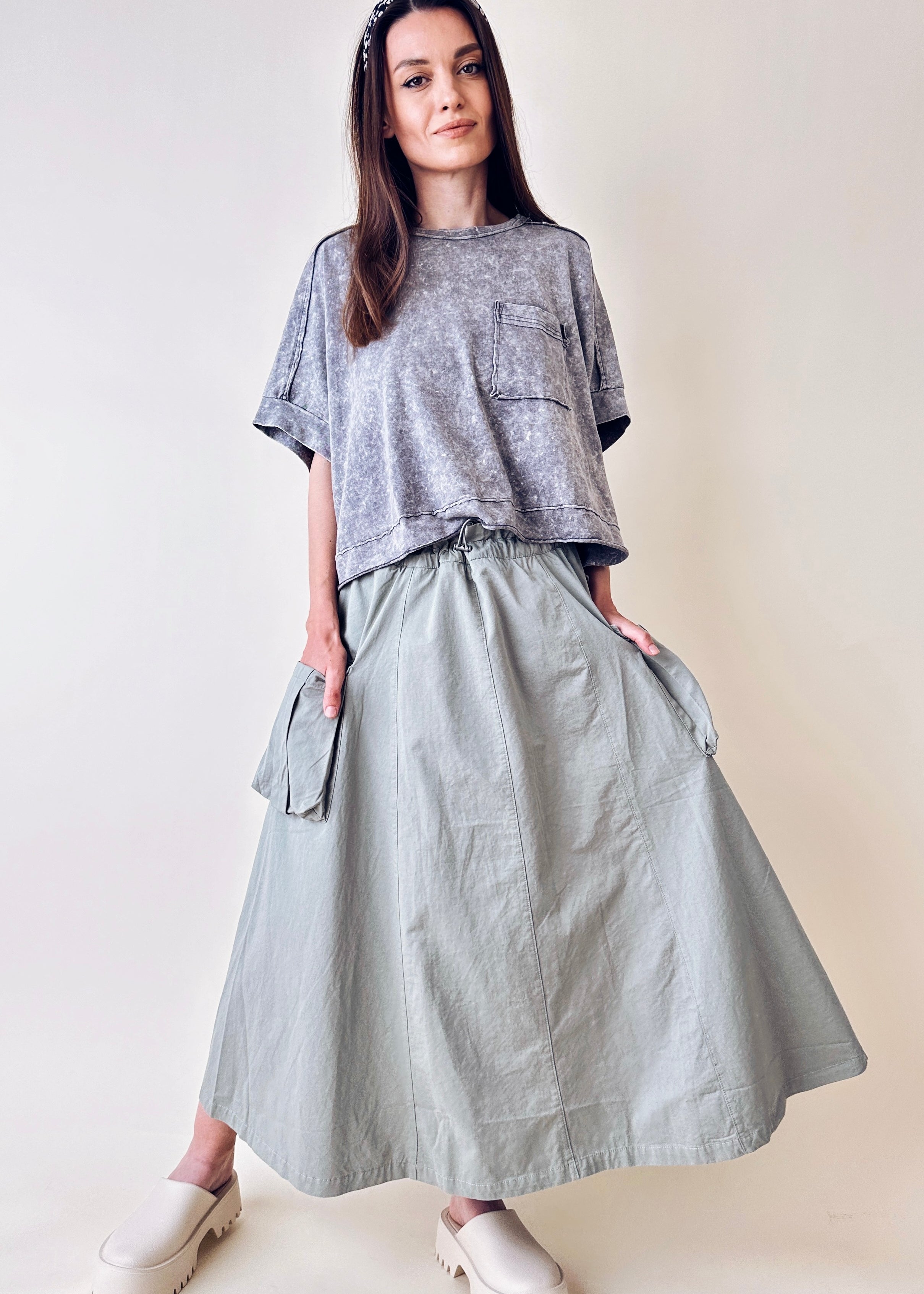 Hot Season Oversized Cropped T-Shirt - alldeserved.com